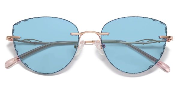 KEZVOR Rimless R124 M Photochromic Brown