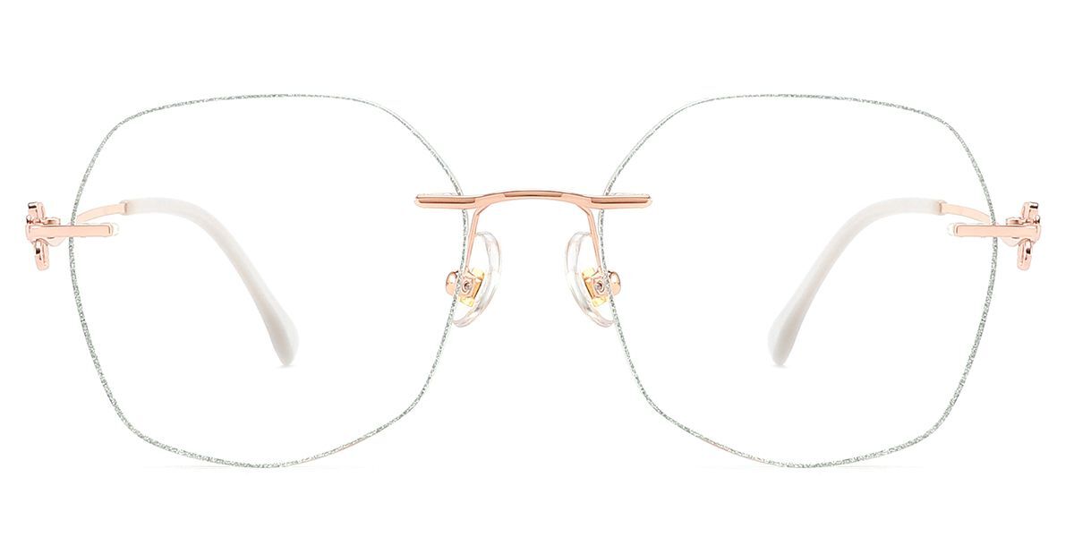 KEZVOR Rimless R119 RoseGold M