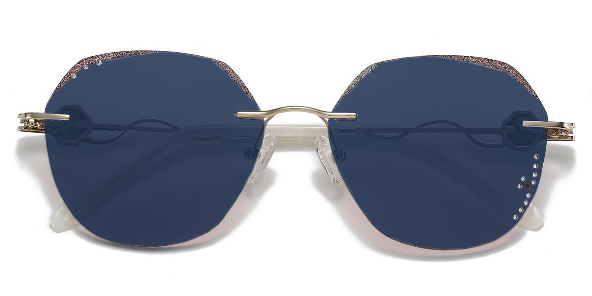 KEZVOR Rimless R131 L Photochromic Brown