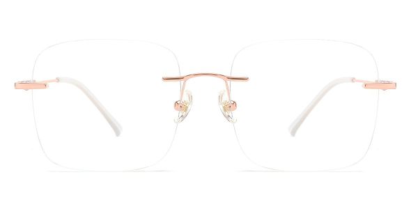 KEZVOR Rimless R126 M Pink