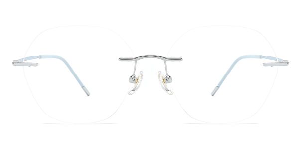 KEZVOR Rimless R123 M Clear