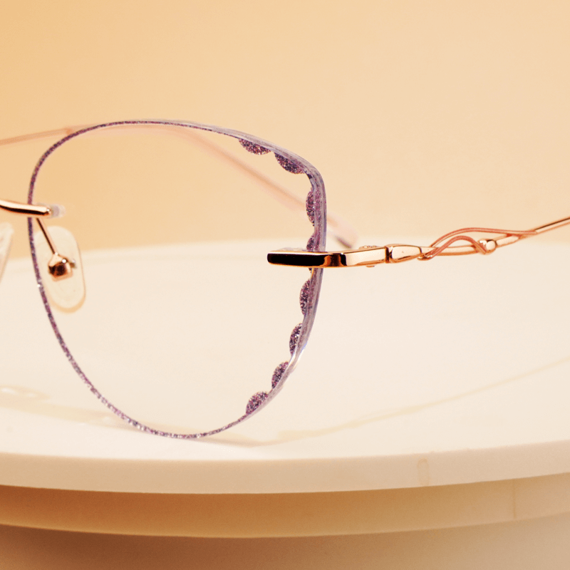 KEZVOR Rimless R124 M RoseGold, lifestyle image 9 of 9