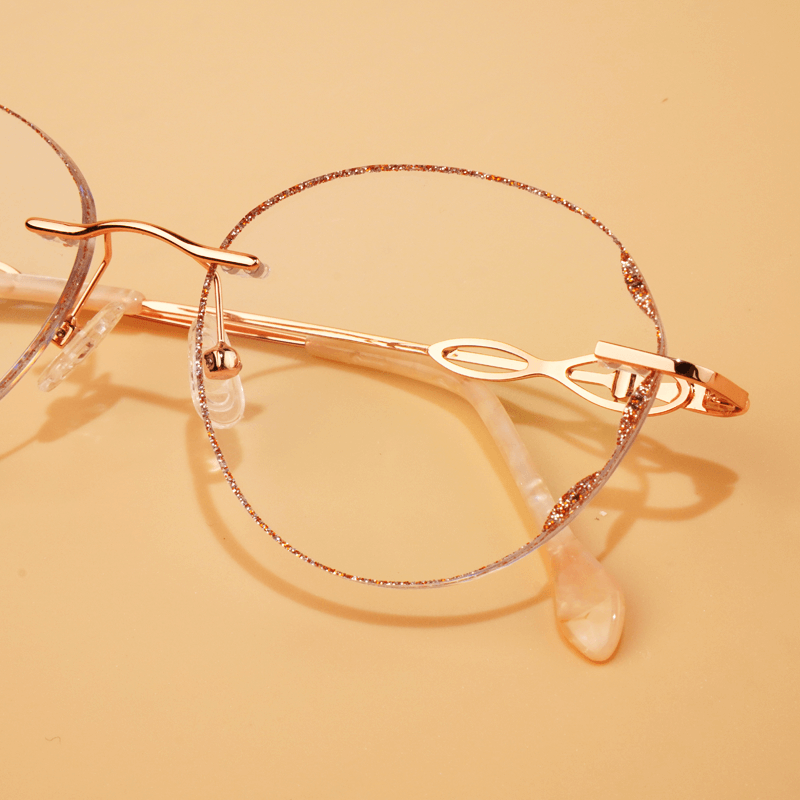 KEZVOR Rimless R128 RoseGold M, lifestyle image 7 of 7