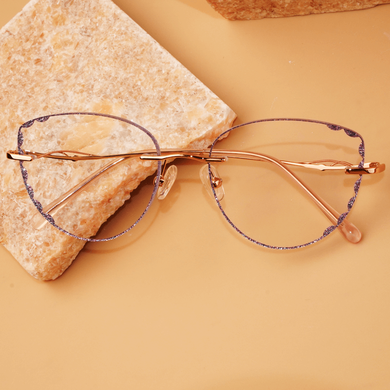KEZVOR Rimless R124 M RoseGold, lifestyle image 6 of 9