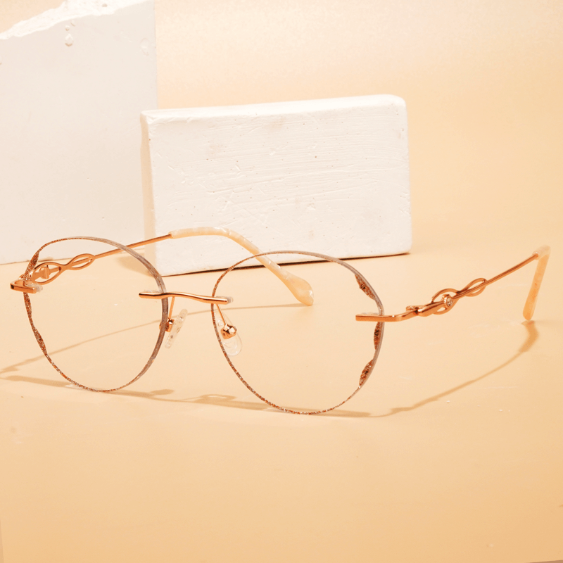 KEZVOR Rimless R128 RoseGold M, lifestyle image 5 of 7