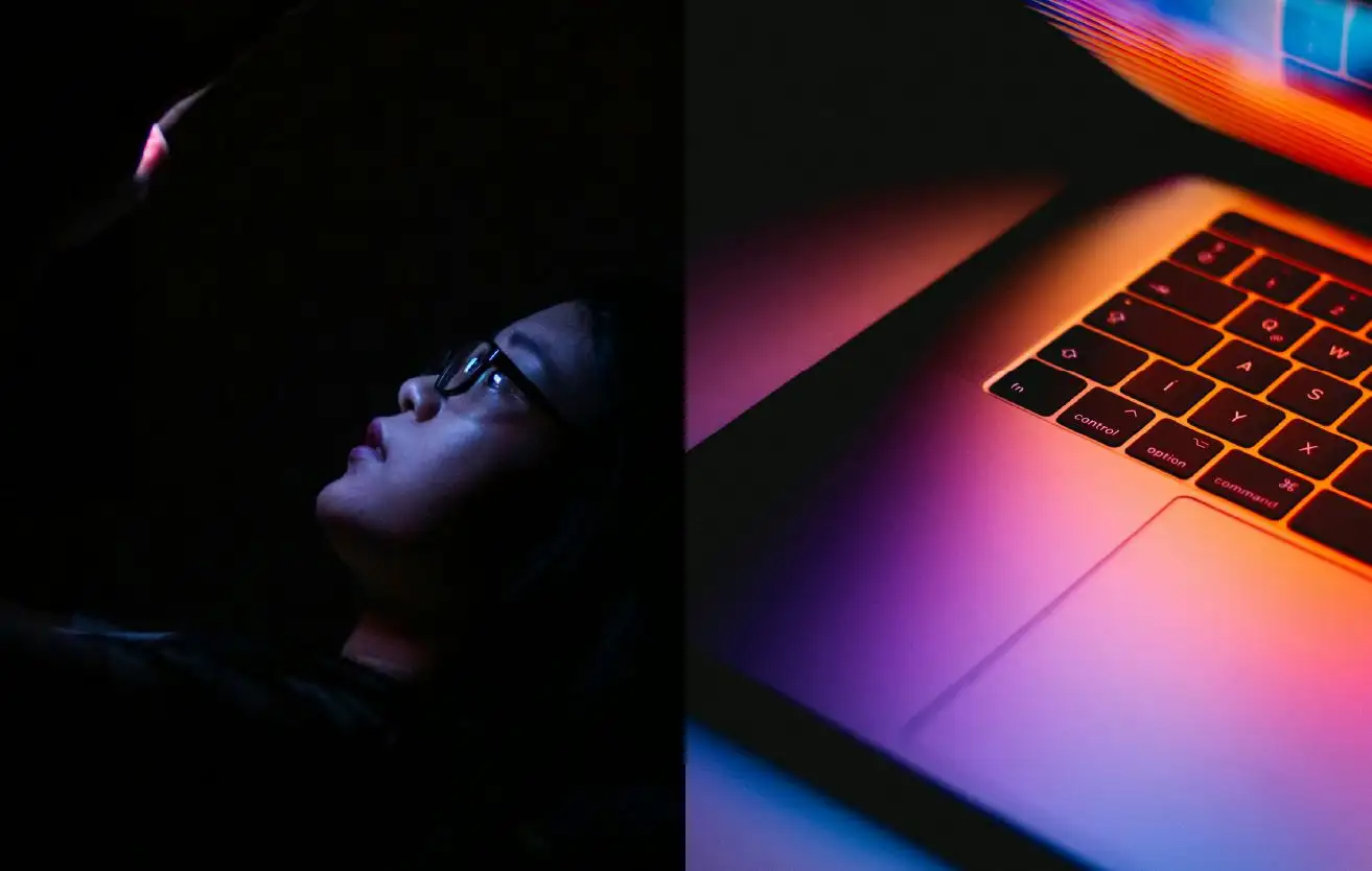 Blue-light from screens